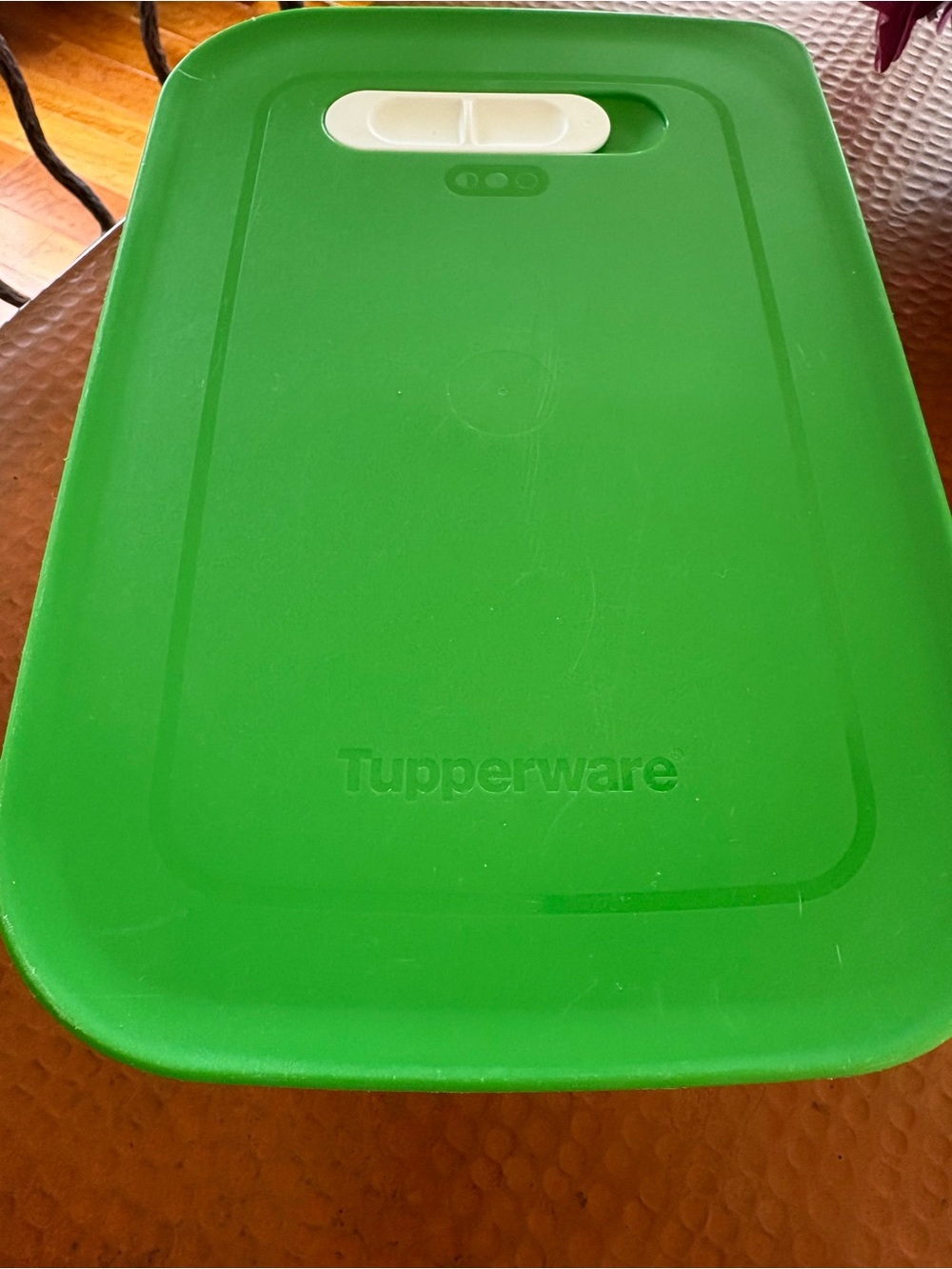 Tupperware Produce Storage Smart FridgeSmart Green Lid Food Storage Container - Picture 2 of 11